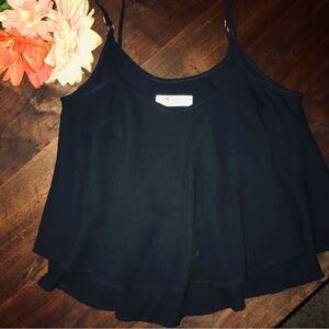 NWOT Hollister Sheer Flowy Tank Top